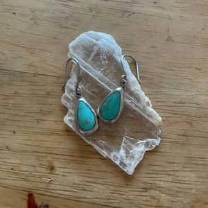 Sterling Silver Turquoise Dangle Earring